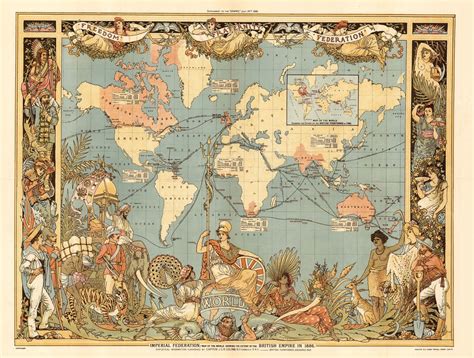 Historical Map Of British Empire