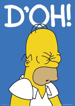Homer Simpson Doh