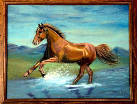 Horse Oil Painting