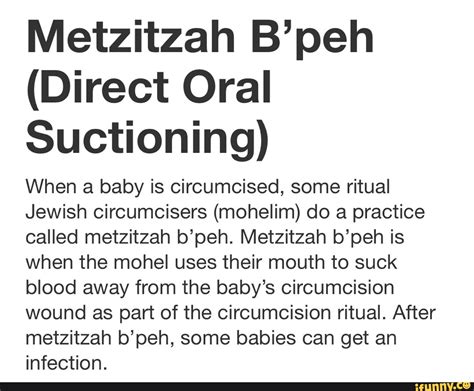 How Common Is Metzitzah B Peh