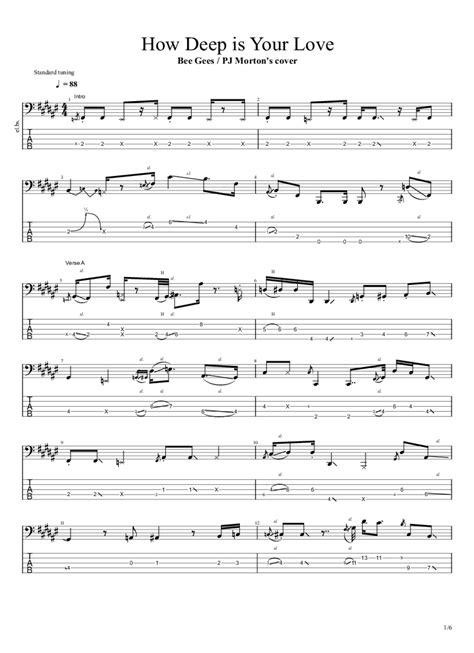 How Deep Is Love Chords