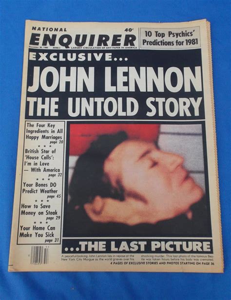 How Does John Lennon Died