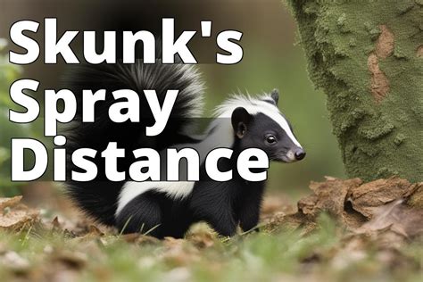 How Far Can A Skunk Spray