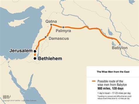 How Far Is From Bethlehem To Egypt