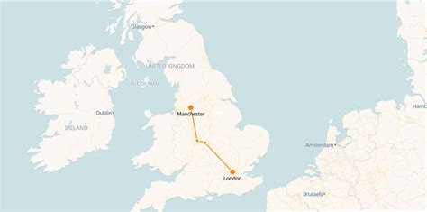 How Far Is From Manchester To London