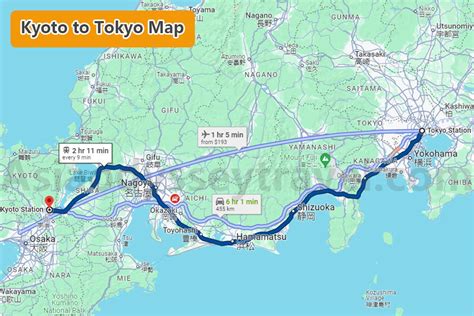How Far Is From Osaka To Kyoto