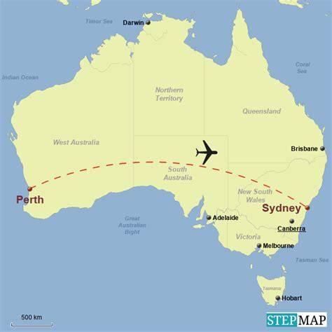 How Far Is From Perth To Sydney
