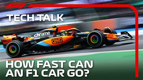 How Fast Can An F1 Car Go
