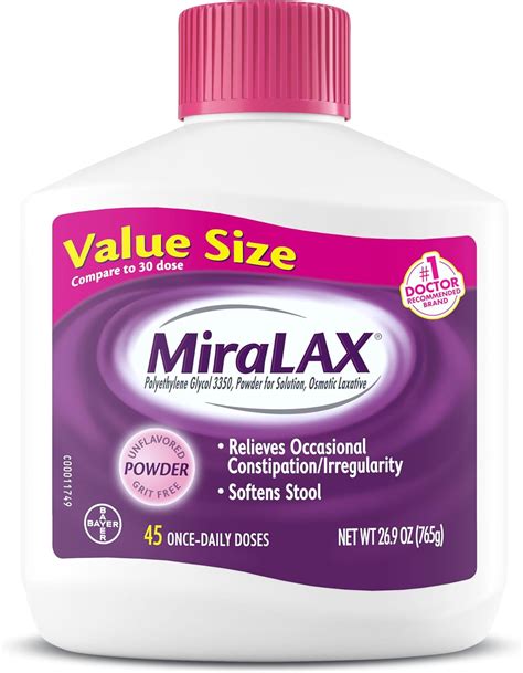 How Fast Does Miralax Powder Work