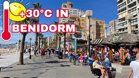 How Hot Is Benidorm In March