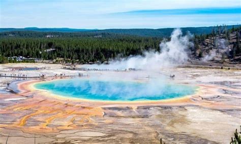 How Hot Is Yellowstone In July