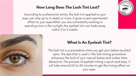 How Long Does Lash Tint Last