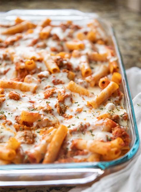 How Long To Bake Ziti