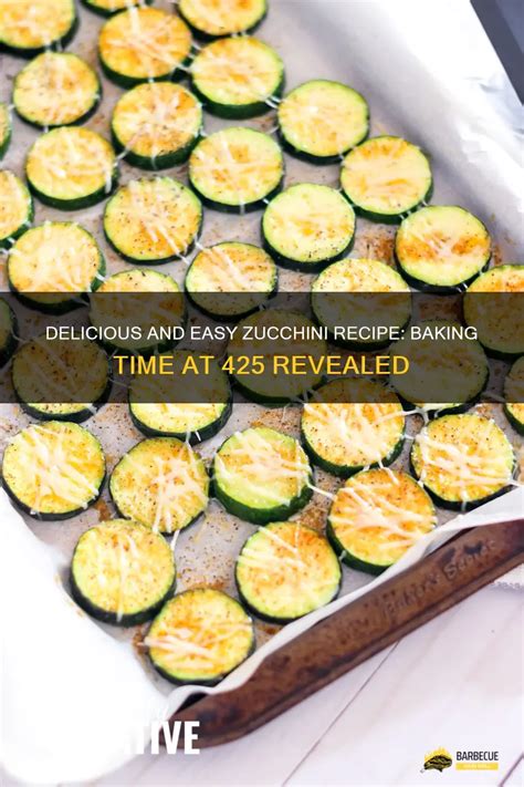 How Long To Bake Zucchini At 425