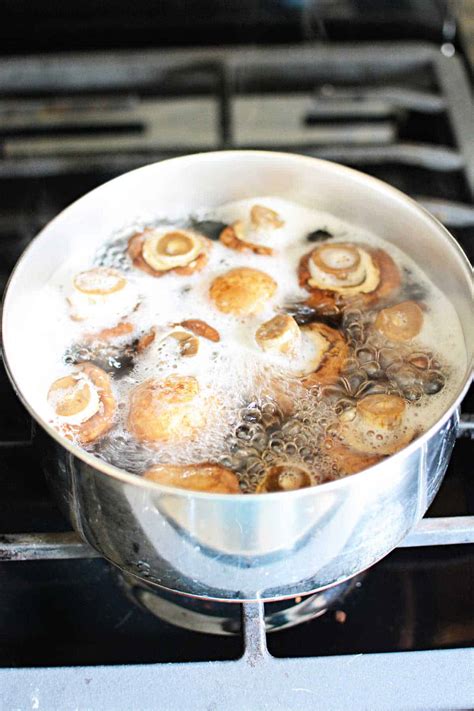 How Long To Boil Mushrooms