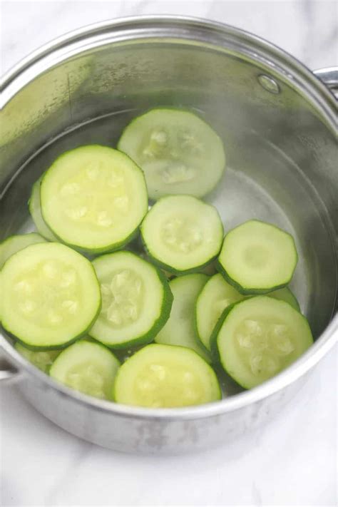 How Long To Boil Zucchini Slices
