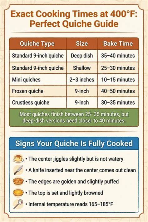 How Long To Cook Quiche In Oven