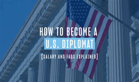 How Much Does Being A Diplomat Pay