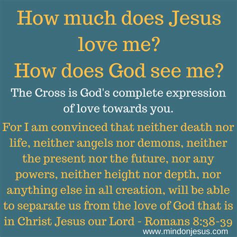 How Much Does Jesus Love Me