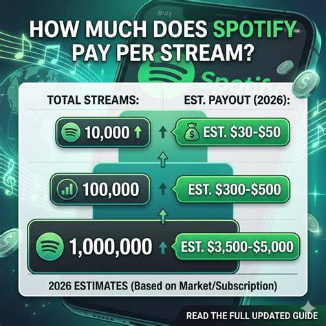 How Much Does Spotify Pay Per 1 000 Stream