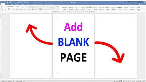 How To Add Page In Word