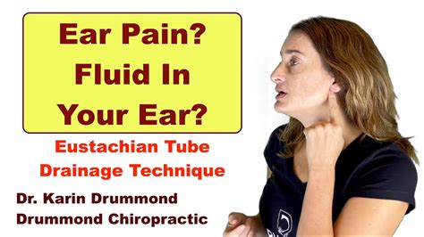 How To Drain Eustachian Tube