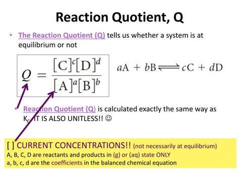How To Find Reaction Quotient