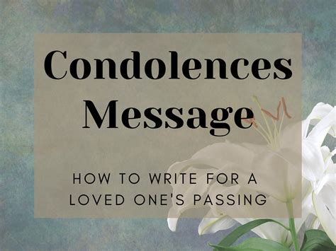 How To Give Condolences