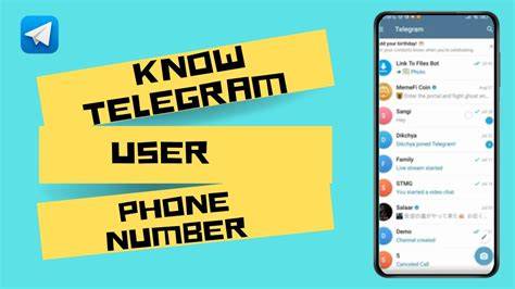 How To Know Telegram User Phone Number