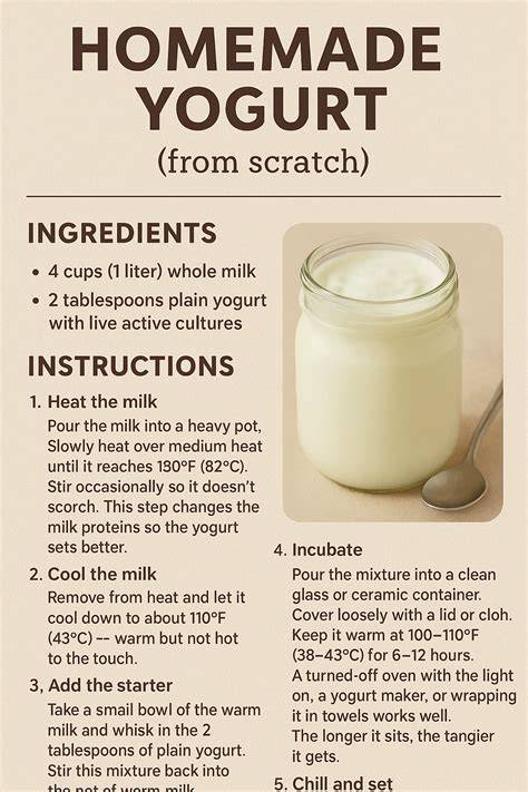How To Make Yogurt Scratch