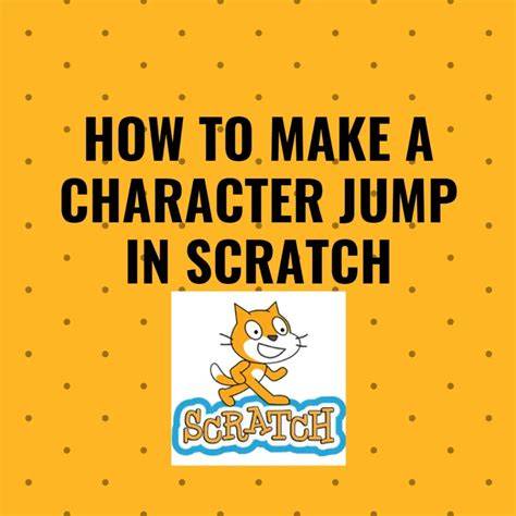 How To Make Your Scratch Character Jump