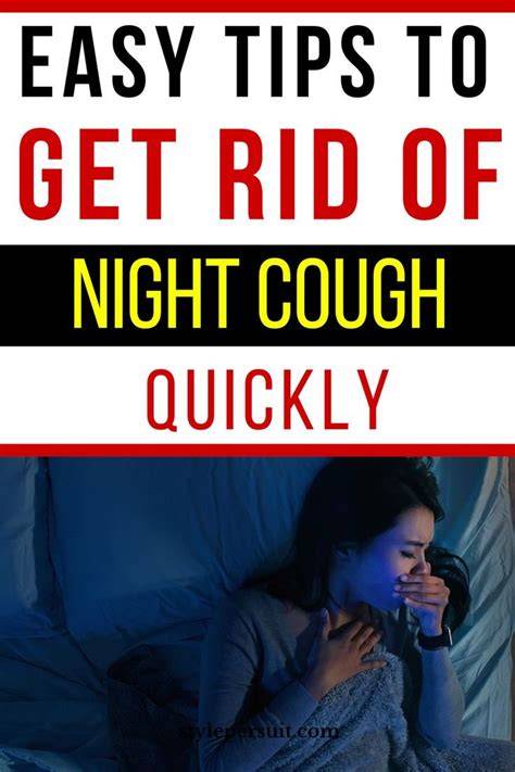 How To Stop Coughing Night