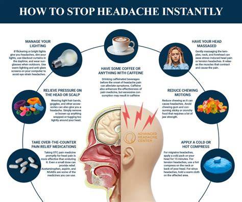 How To Stop Headache Immediately