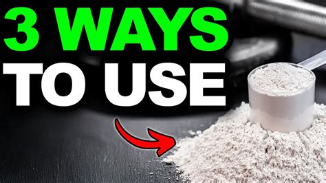How To Take Creatine Powder