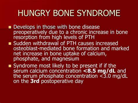 Hungry Bone Syndrome