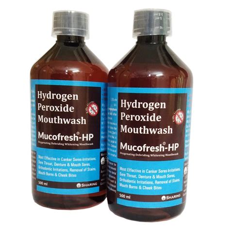 Hydrogen Peroxide Gargle
