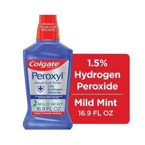 Hydrogen Peroxide Oral Rinse