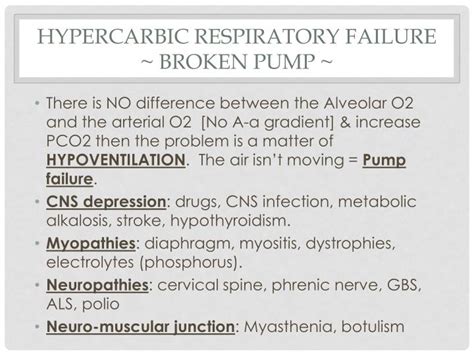 Hypercarbic Respiratory Failure