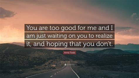 I Am Too Good To Improve