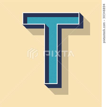 Illastration Letter T