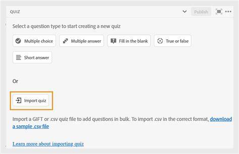 Import Of Question