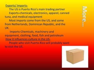 Imports Of Puerto Rico