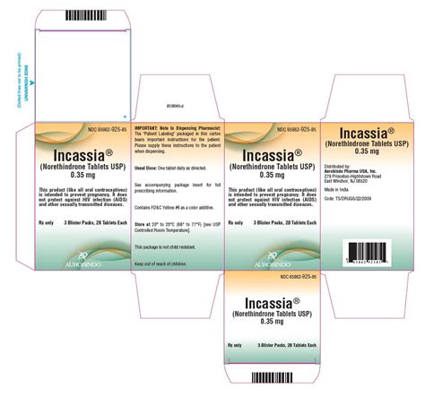 Incassia Birth Control