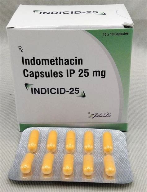 Indomethacin 25 Mg