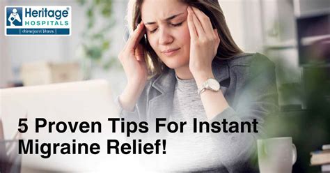 Instant Migraine Relief At Home