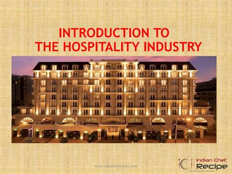 Introduction To Hospitality