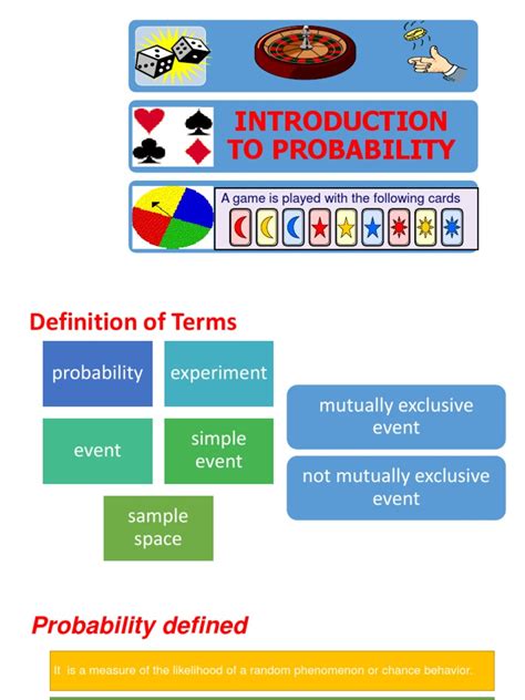 Introduction To Probability