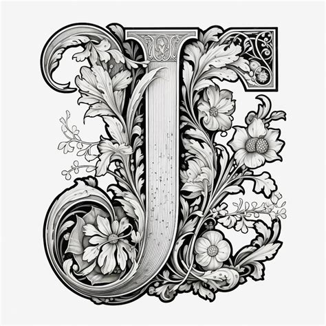 J Initial Drawing