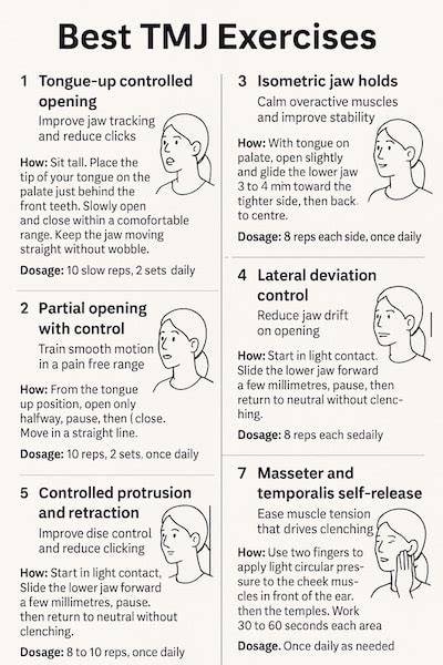 Jaw Exercises For Tmj