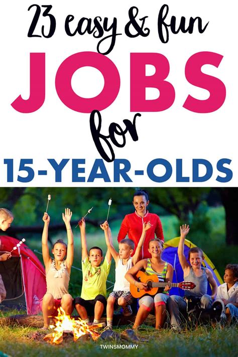 Jobs For 15 Year Olds